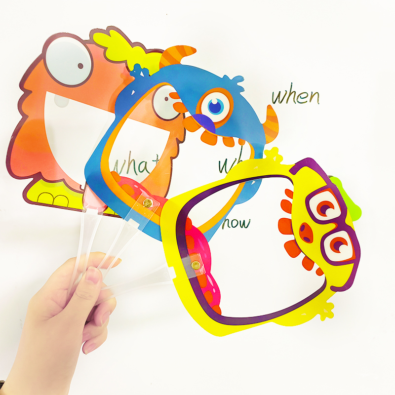 Board Game Word - 3 adet/takım karikatür kelime Swatter sınıf