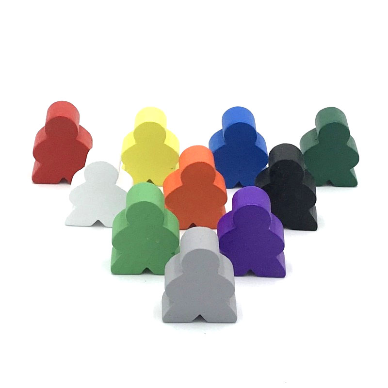 Chess Set Wooden - 10 parça büyük boy 20*23*10mm ahşap