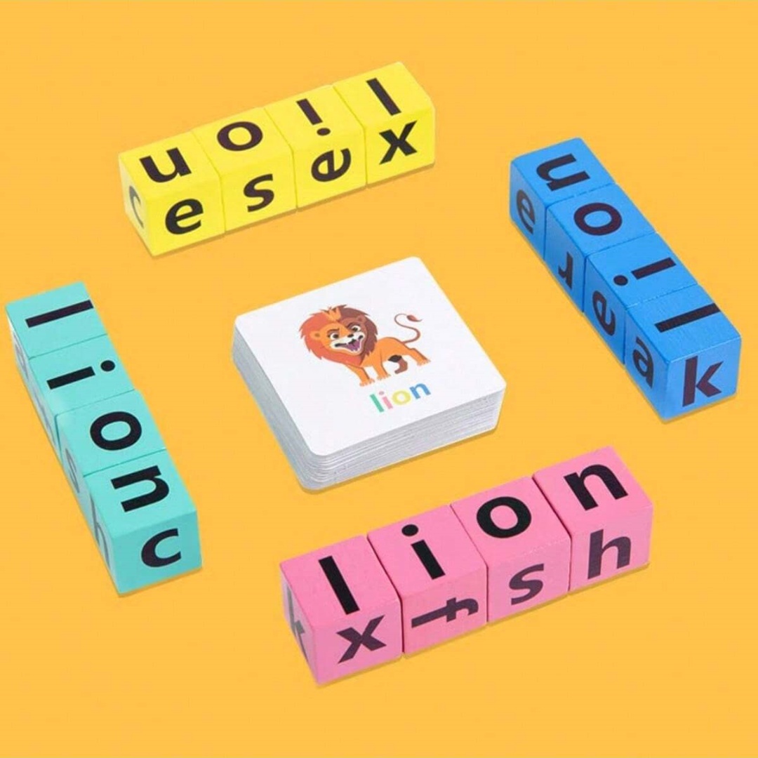 Board Game Word - Çocuklar için Alfabe Yazım Tahtası Oyunu,