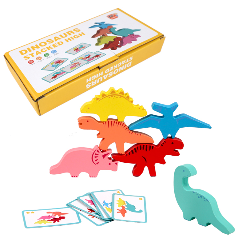 Board Game With Questions - Ahşap Denge blok oyuncaklar Çocuklar Için