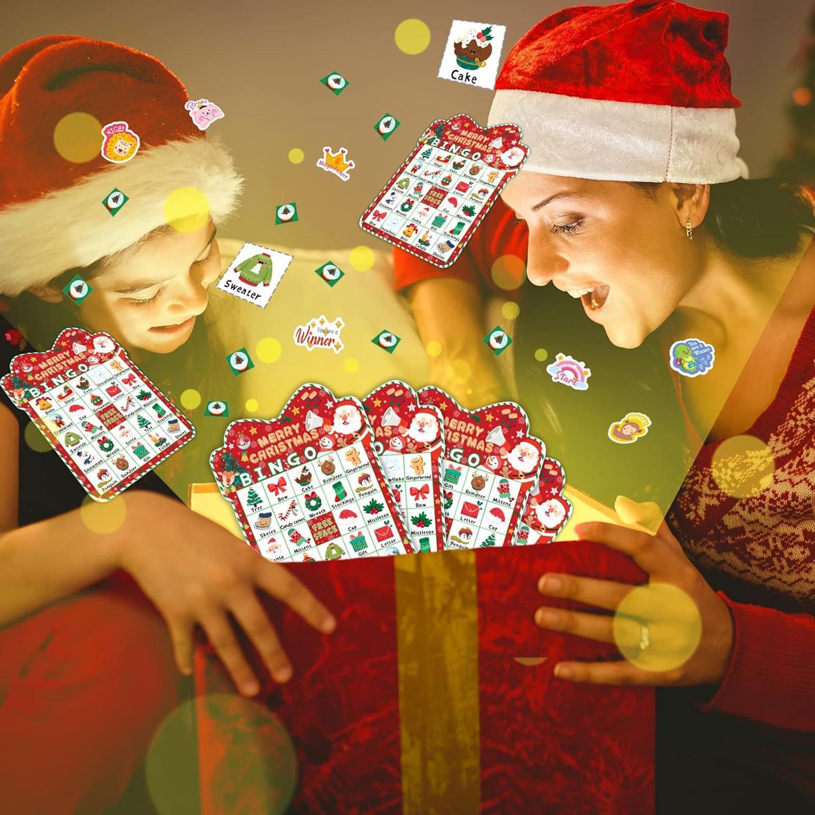 Board Game Festival - Noel Bingo Kartları Çocuklar İçin Noel