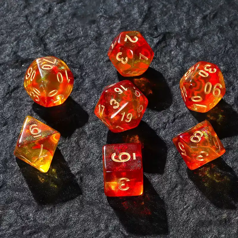 Board Game Font - 7 Parça Yeni Çift Renkli Çokgen