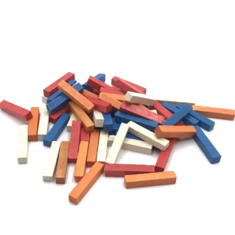 Chess Set Wooden - Yol/Ev/Şehir/Hırsızlar Ahşap Oyun Taşları 97 Adet/takım