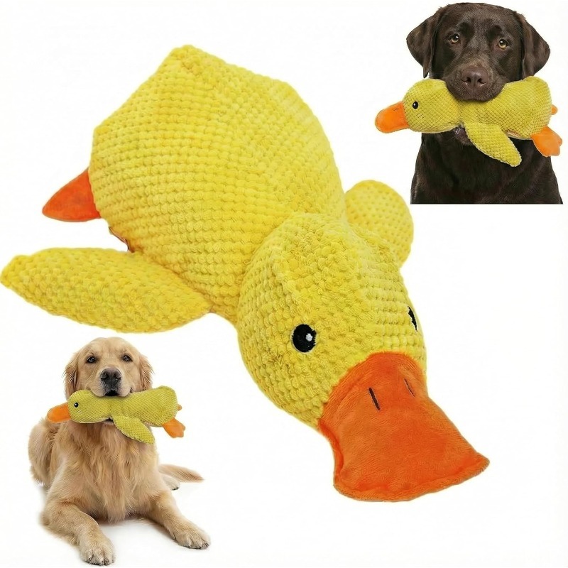 Board Game Quacks - Yatıştırıcı Ördek Köpek Oyuncağı, Sığır Sesi