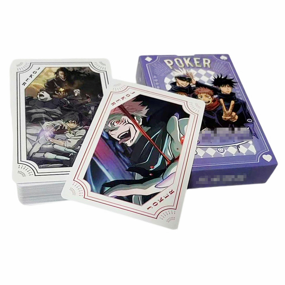 Board Game With Questions - Jujutsu Kaisen Poker Kartları Oynama Masa