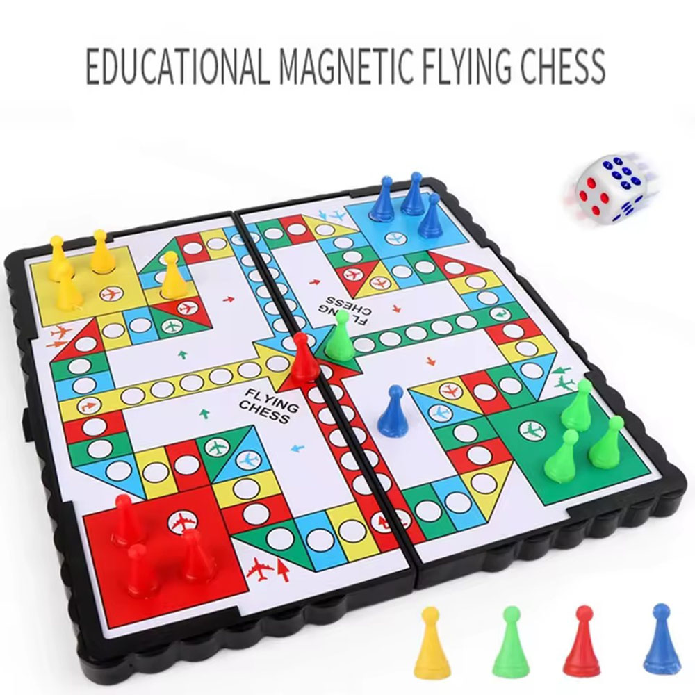 Board Game Quacks - Katlanabilir manyetik uçan satranç seti, oyun