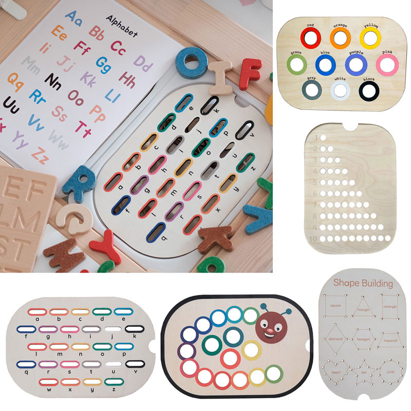 Board Game With Questions - Çocuk Montessori Oyunları Güzel Hareket Eğitimi