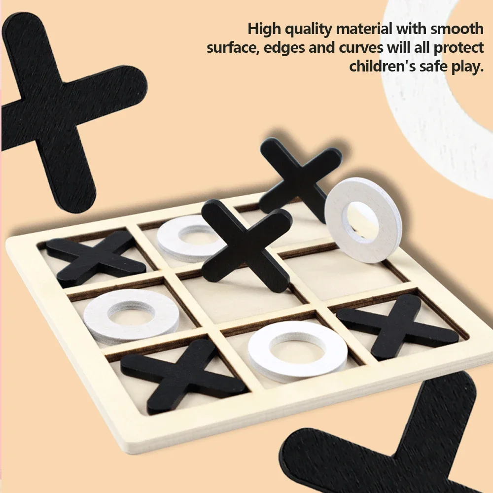 Ahşap XO Tic Tac Toe Oyunu Min - Board Game With Questions incelemesi ve fiyatı