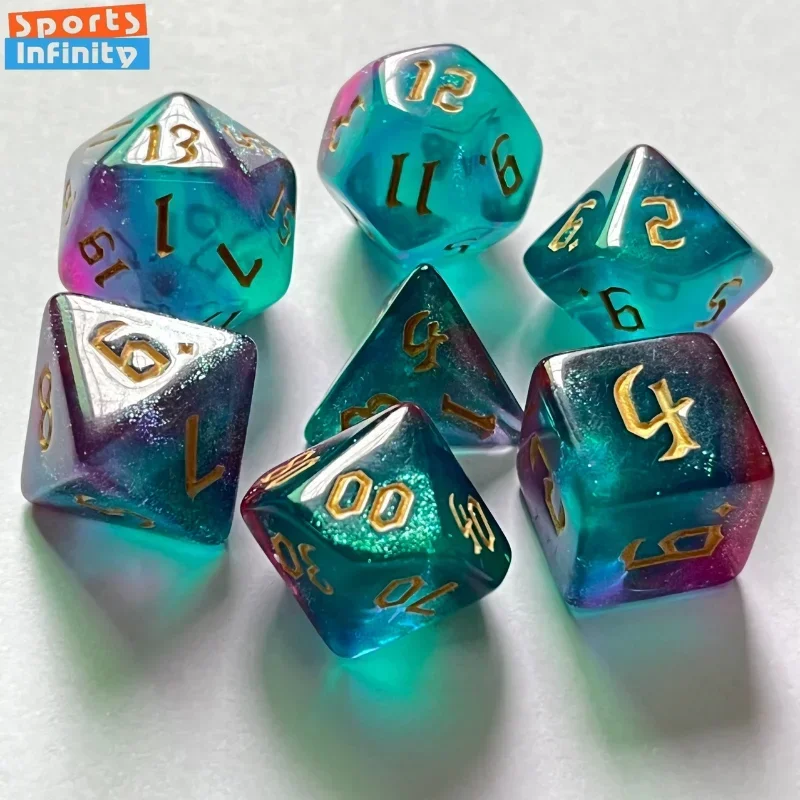 7 adet Yeni Çift Renk Zar Çoky - Board Game Font incelemesi ve fiyatı