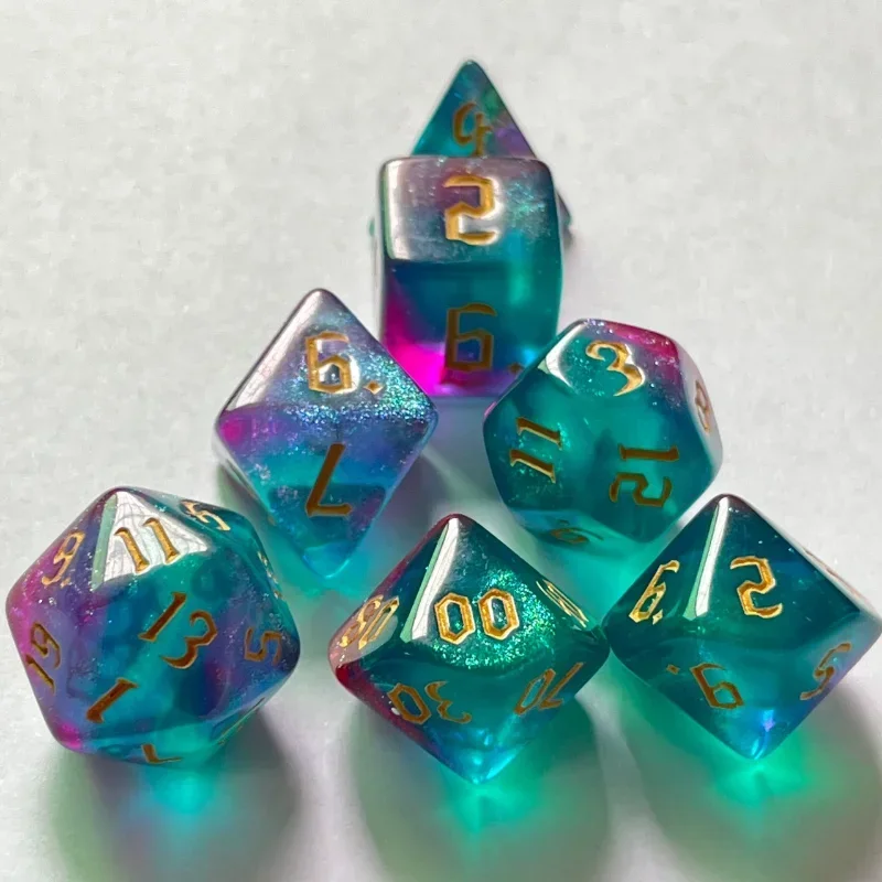 7 adet Yeni Çift Renk Zar Çoky - Board Game Font incelemesi ve fiyatı