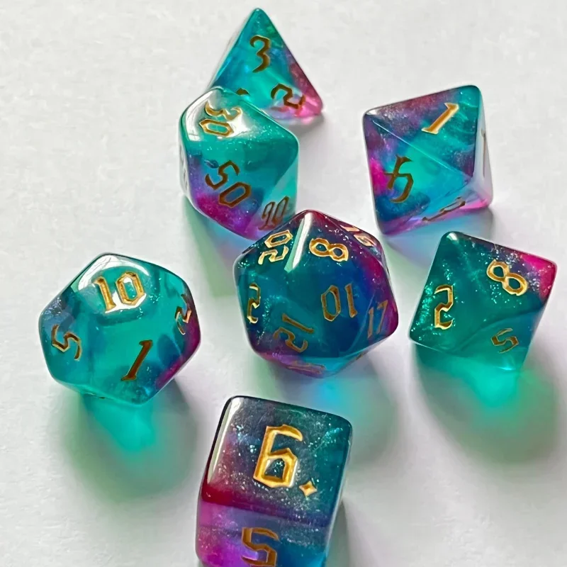 7 adet Yeni Çift Renk Zar Çoky - Board Game Font incelemesi ve fiyatı