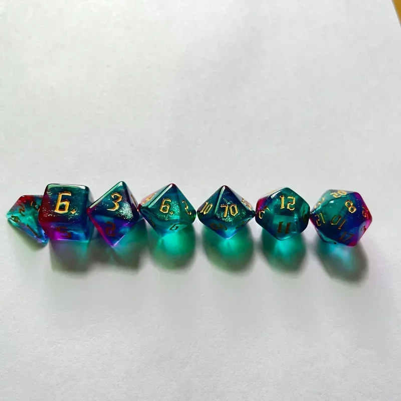 7 adet Yeni Çift Renk Zar Çoky - Board Game Font incelemesi ve fiyatı