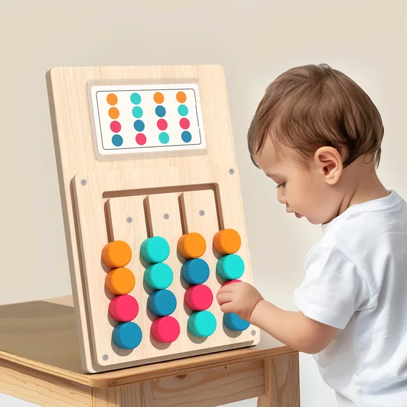 Montessori Ahşap Renkli Şekil  - Board Game Design incelemesi ve fiyatı