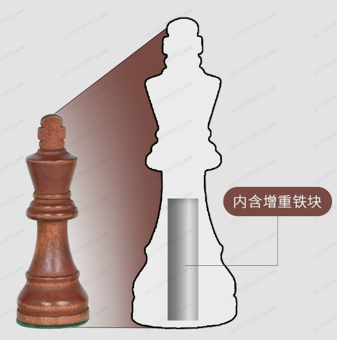 3,5-3,75 İnç Ağırlıklı Ahşap S - Chess Set Wooden incelemesi ve fiyatı