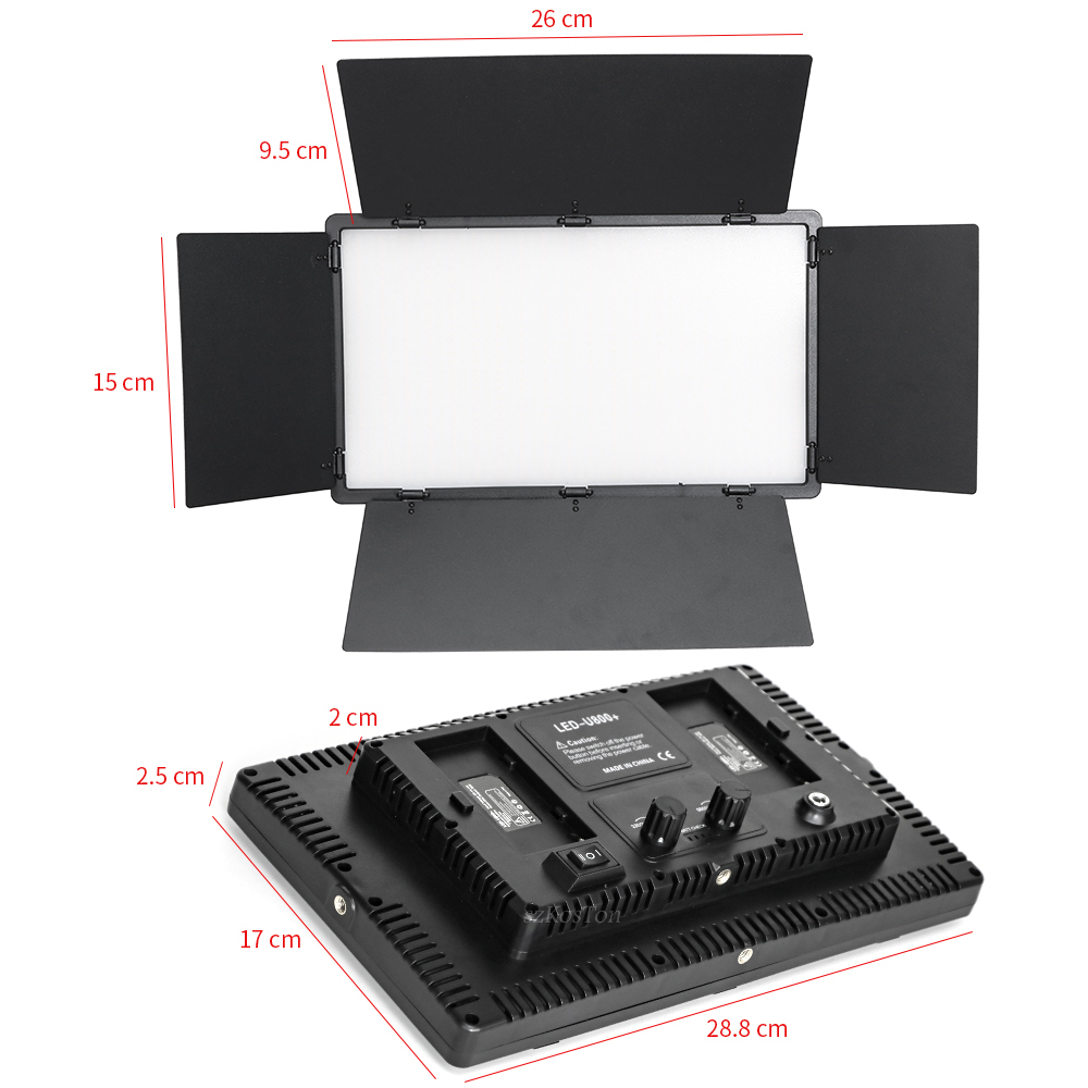 U800 LED fotoğraf stüdyo ışığı - Board Game Video Games incelemesi ve fiyatı