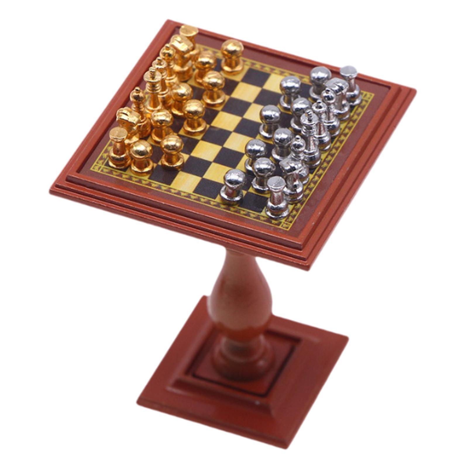 Dollhouse Minyatür Uluslararas - Chess Set Wooden incelemesi ve fiyatı