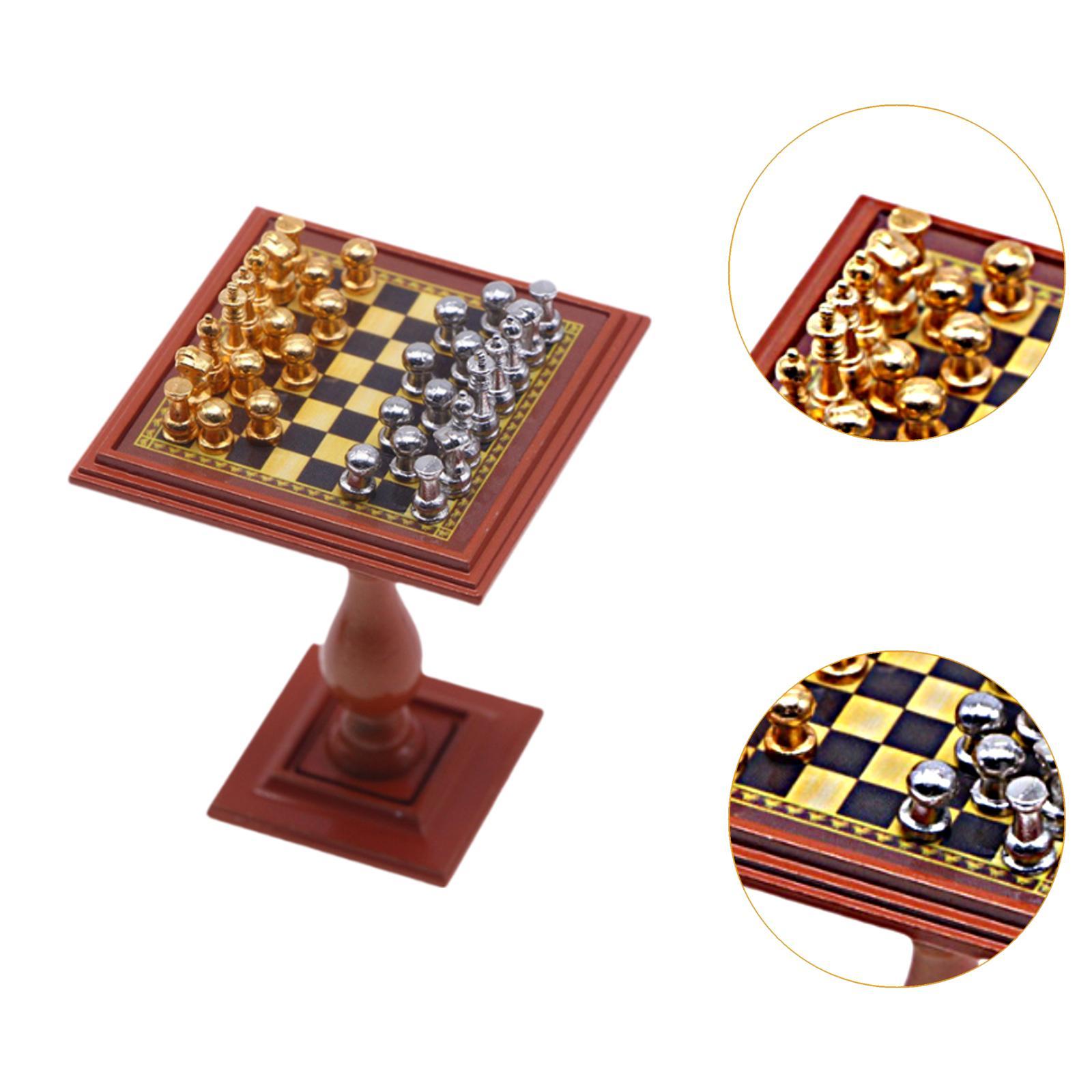 Dollhouse Minyatür Uluslararas - Chess Set Wooden incelemesi ve fiyatı