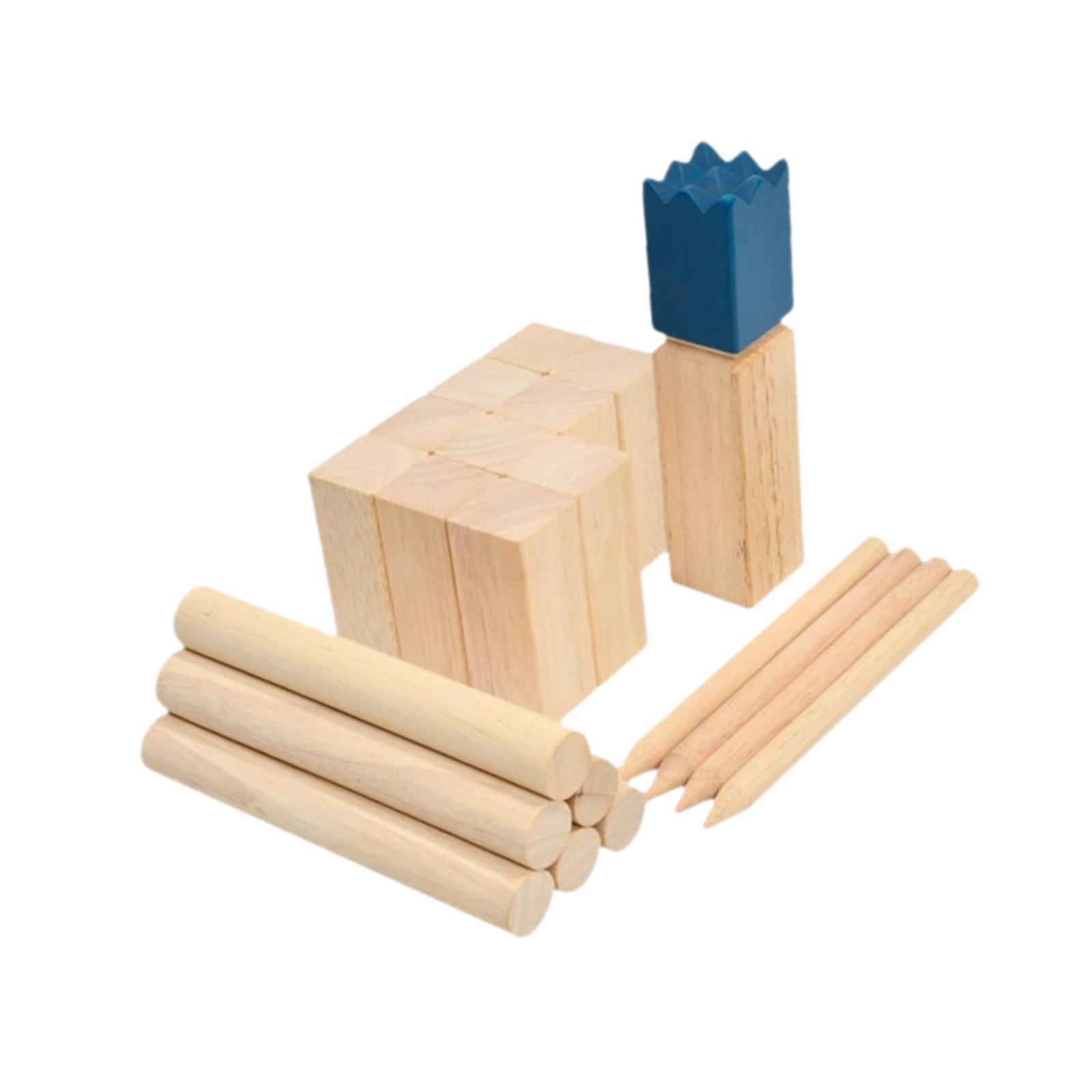 Kubb Ahşap Atma Oyun Seti Açık - Chess Set Wooden incelemesi ve fiyatı
