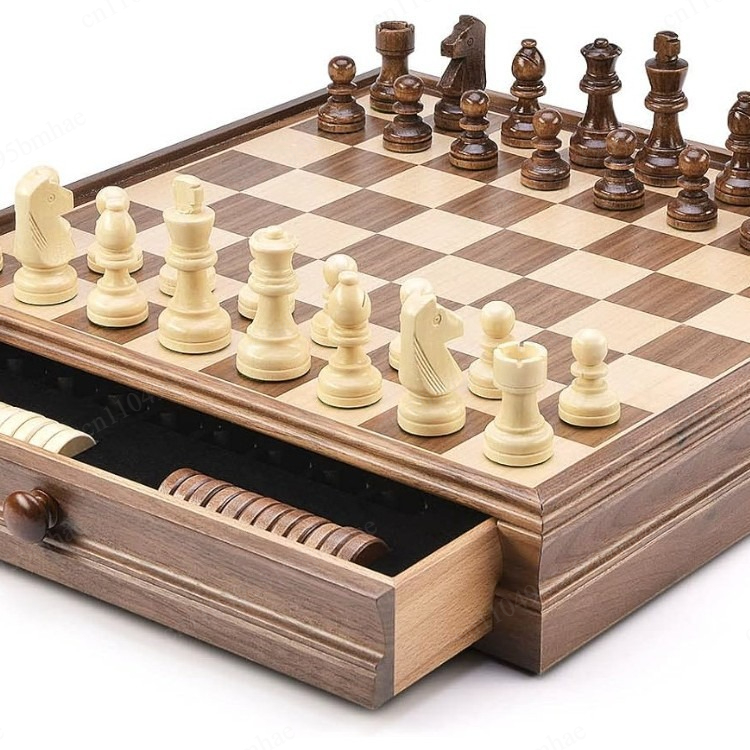 Ceviz ağacından yapılmış satra - Chess Set Wooden incelemesi ve fiyatı