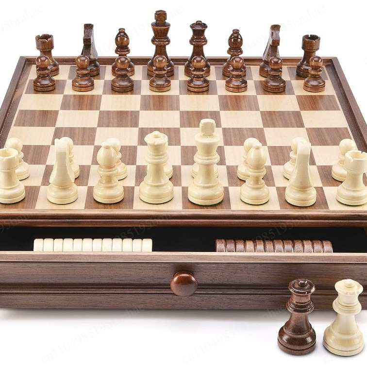 Ceviz ağacından yapılmış satra - Chess Set Wooden incelemesi ve fiyatı