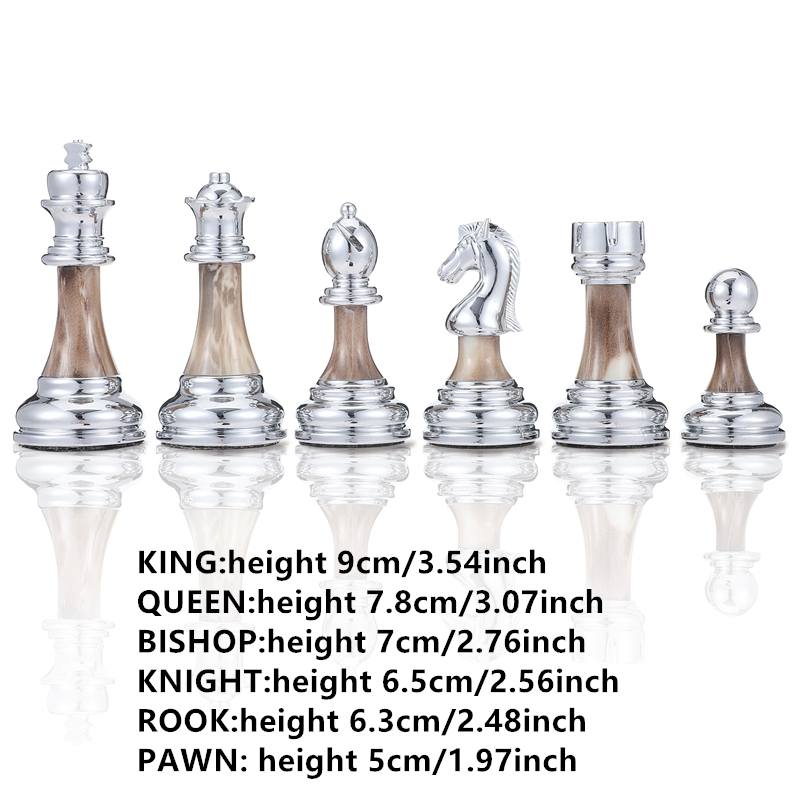 Büyük satranç takımı 45cm/ 17, - Board Game Quacks incelemesi ve fiyatı