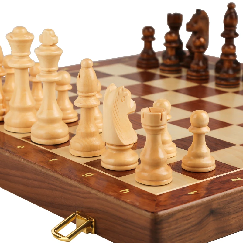 Üst Sınıf Ahşap Katlanır Büyük - Chess Set Wooden incelemesi ve fiyatı