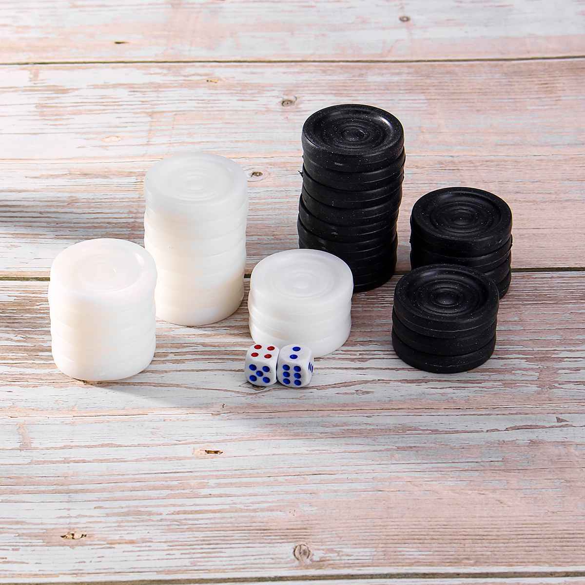 32 adet tavla satranç parça ço - Board Game Quacks incelemesi ve fiyatı