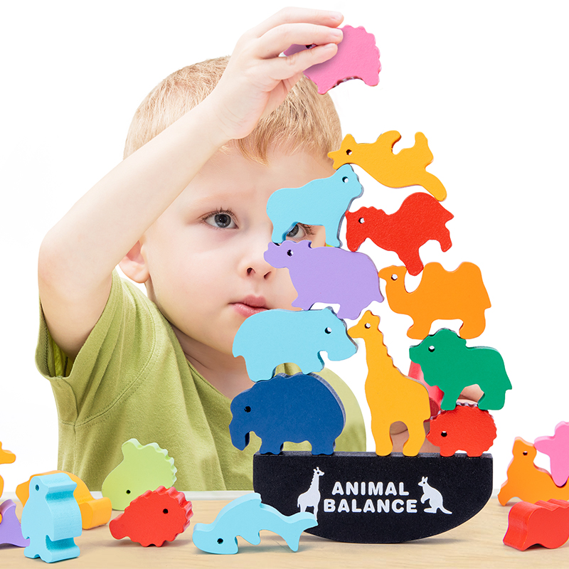 Montessori Çocuk Ahşap Hayvan  - Board Game With Questions incelemesi ve fiyatı