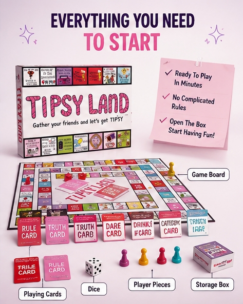 Tipsy Land Parti Hediyesi: Ark - Board Game Land incelemesi ve fiyatı