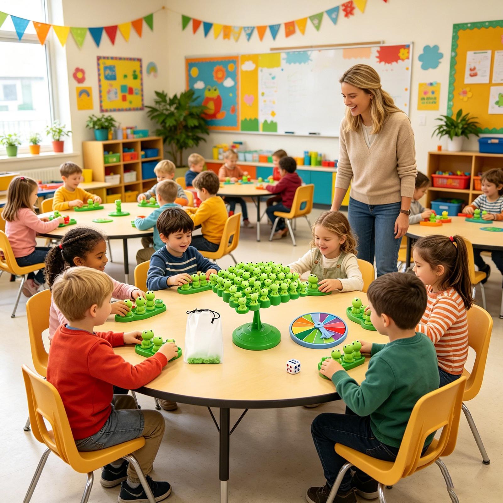 Çocuklar için Kurbağa Denge Ağ - Board Game With Questions incelemesi ve fiyatı