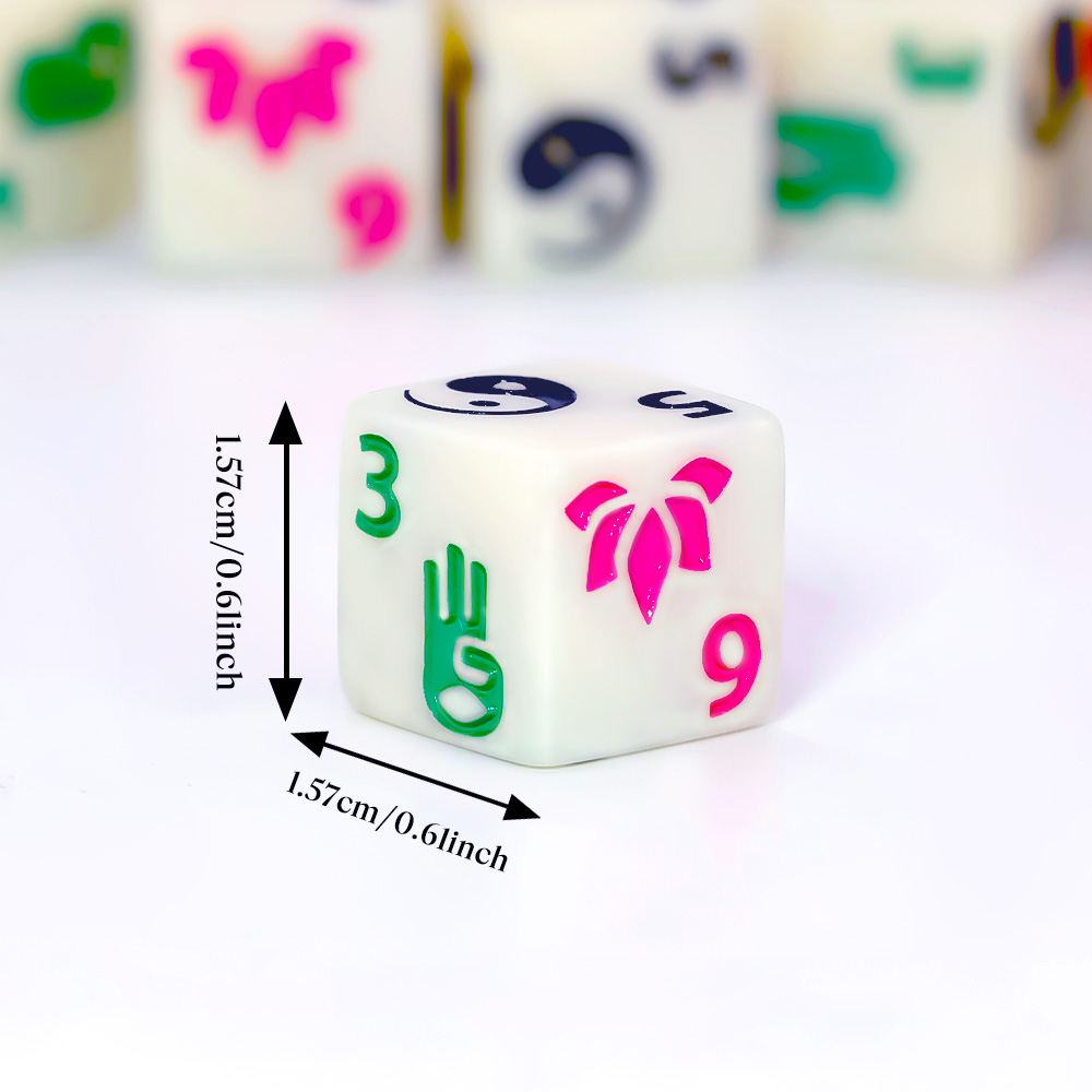 6 adet Zen Temalı Çok Yüzlü Za - Board Game Zen incelemesi ve fiyatı