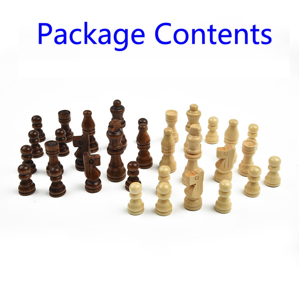 32 Parça Ahşap Satranç Seti, E - Chess Set Wooden incelemesi ve fiyatı