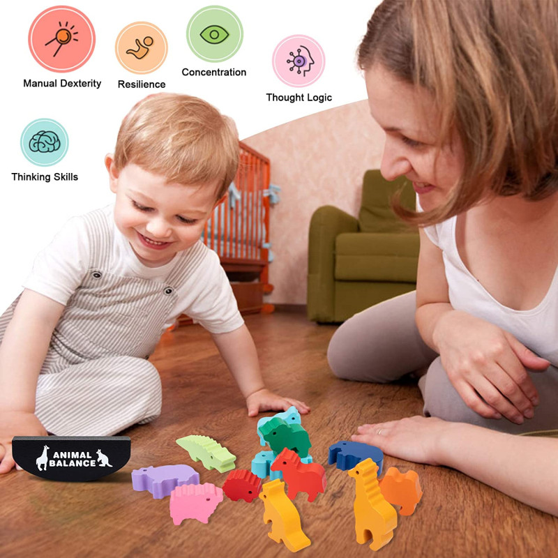 Yeni çocuk Montessori ahşap ha - Board Game With Questions incelemesi ve fiyatı
