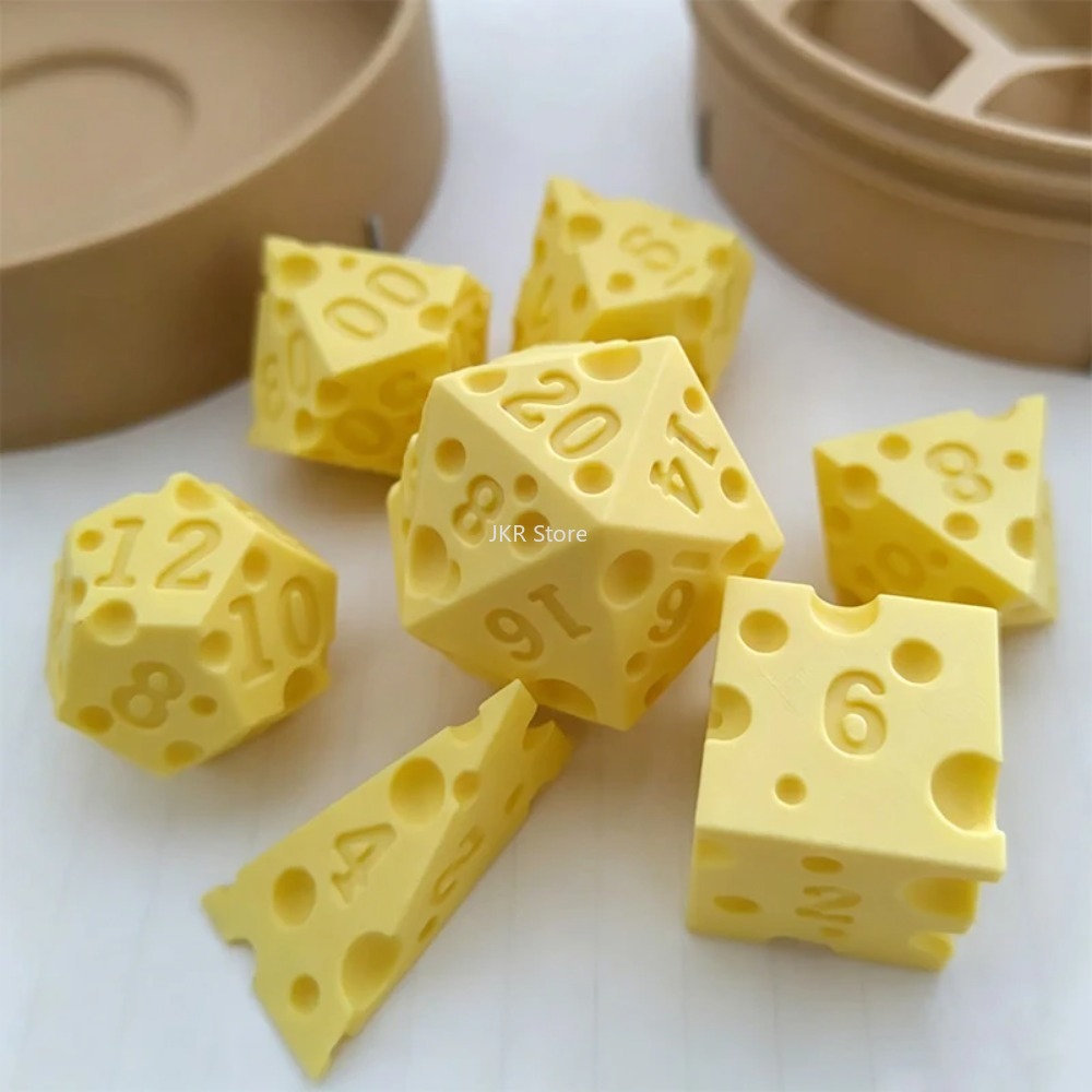 3D Baskılı Peynir Şeklinde Zar - Board Game Festival incelemesi ve fiyatı