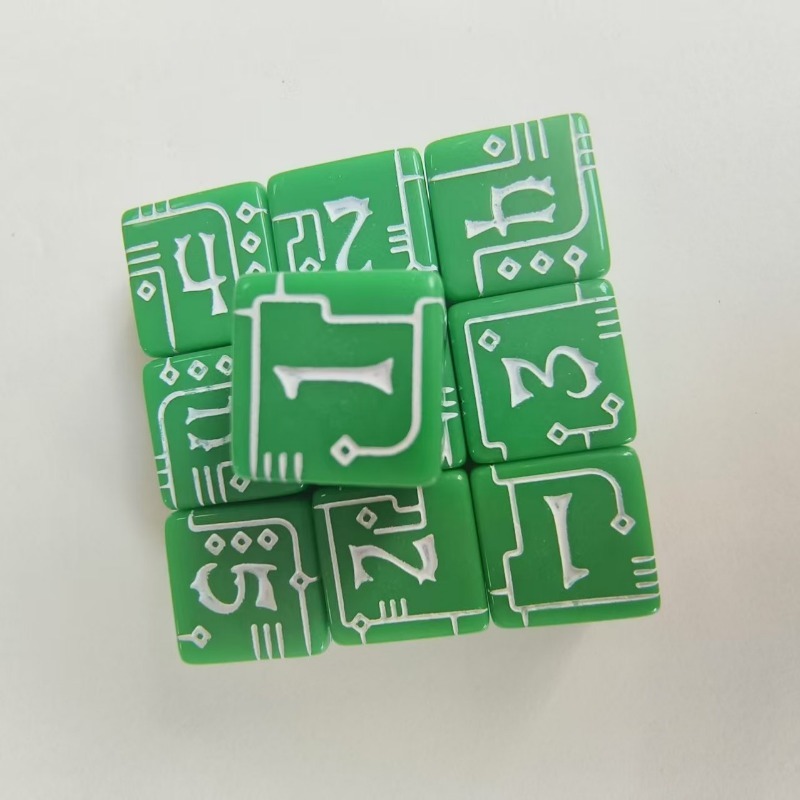 Masa Oyunları için 10'lu D6 Me - Board Game Font incelemesi ve fiyatı