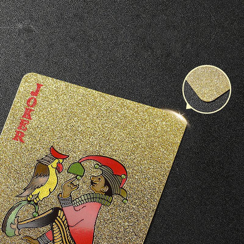 Altın Folyo Poker Kartları Lük - Board Game Festival incelemesi ve fiyatı