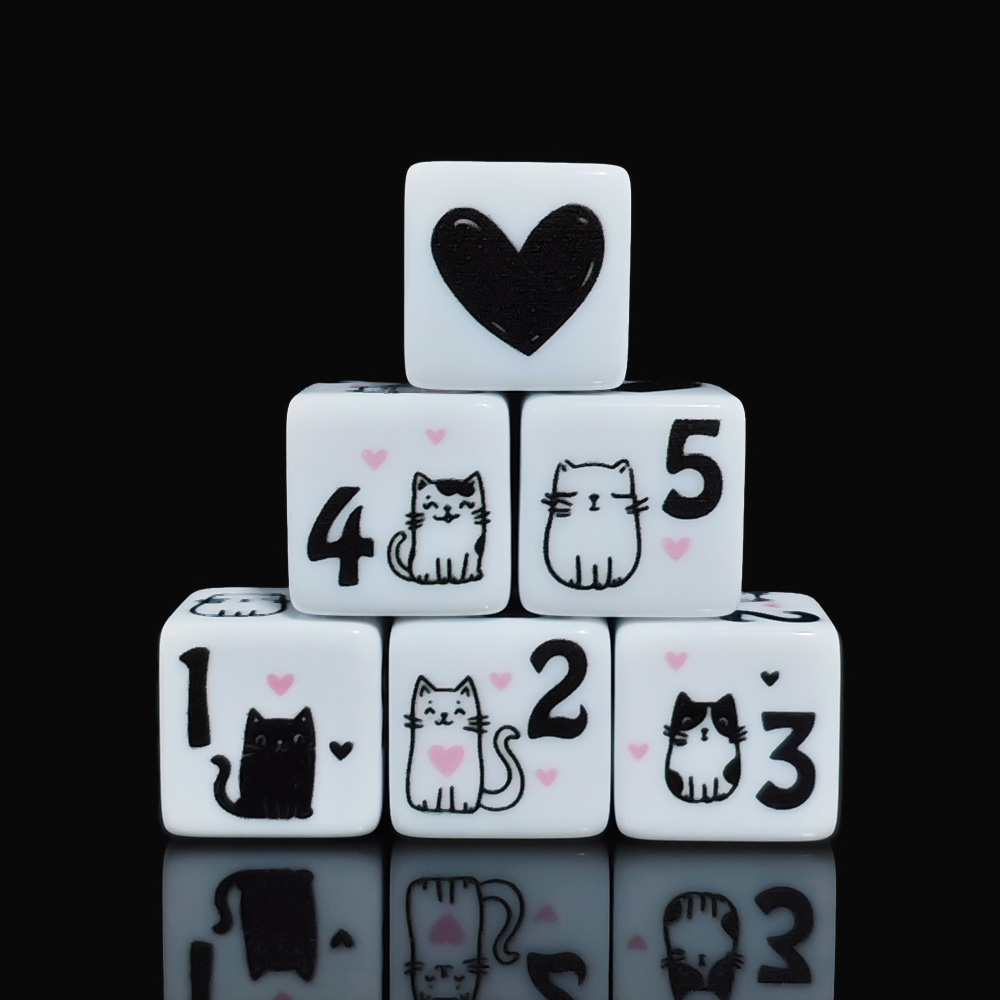12'li Set 16mm Sevimli Kedi Za - Board Game Design incelemesi ve fiyatı