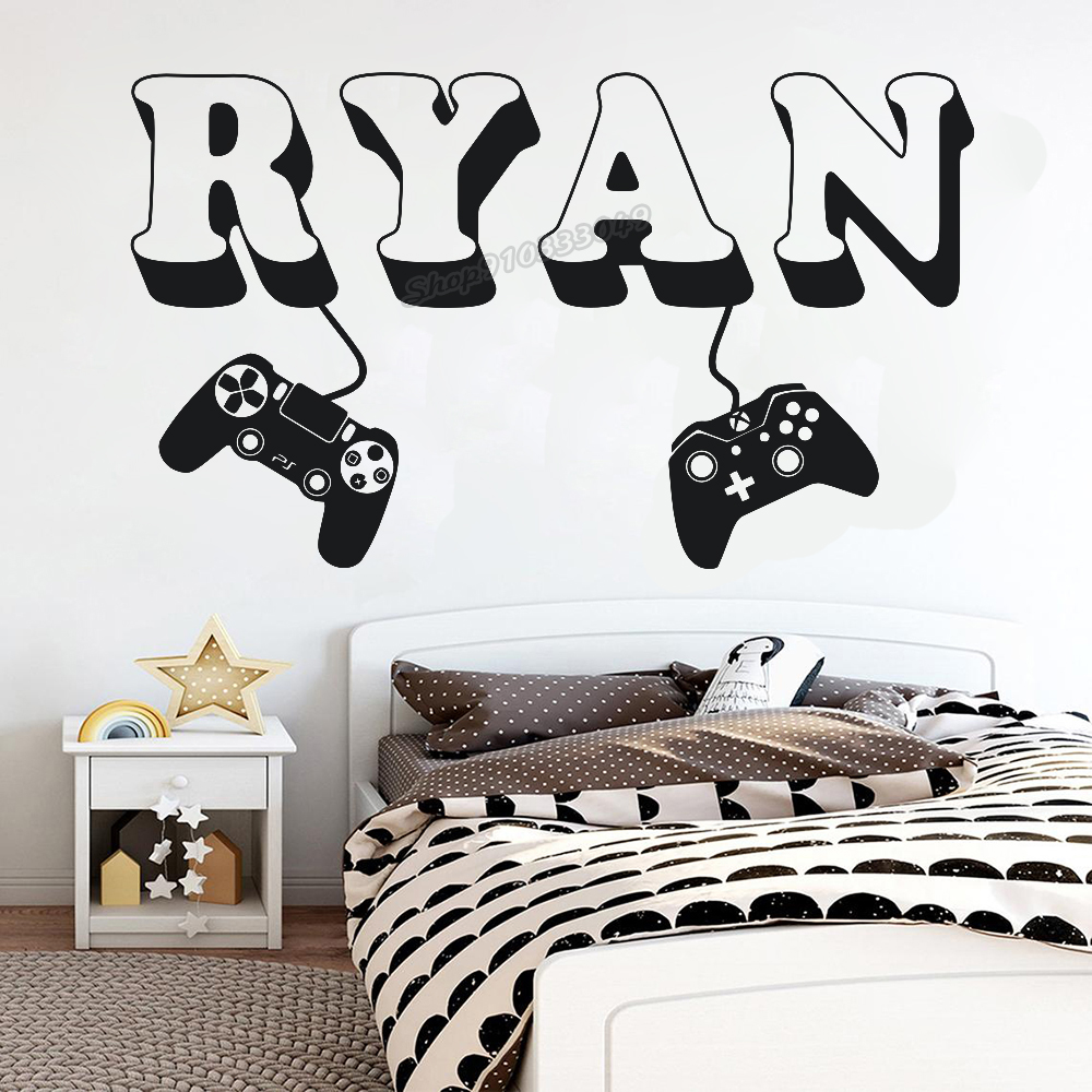 Oyun duvar Sticker Özel Ad Den - Board Game Video Games incelemesi ve fiyatı