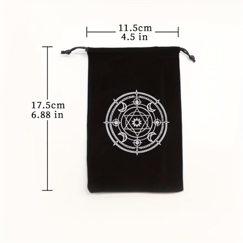 1 adet 12x18 cm Siyah Kadife T - Board Game Oracle incelemesi ve fiyatı