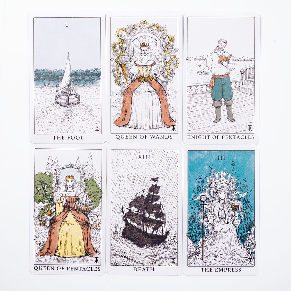 Okyanus temalı Tempest Tarot g - Board Game Design incelemesi ve fiyatı